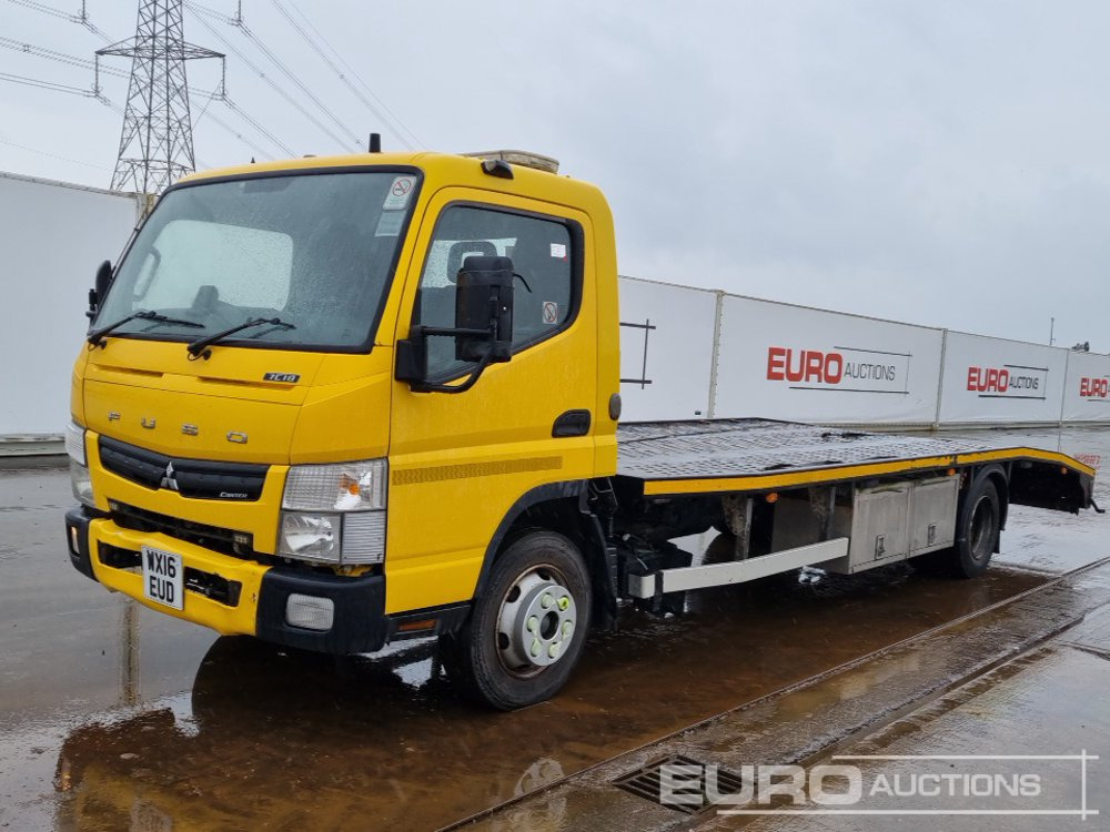 2016 Mitsubishi Fuso 7C18 - Camión caja abierta: foto 1 2016 Mitsubishi Fuso 7C18 - Camión caja abierta: foto 1