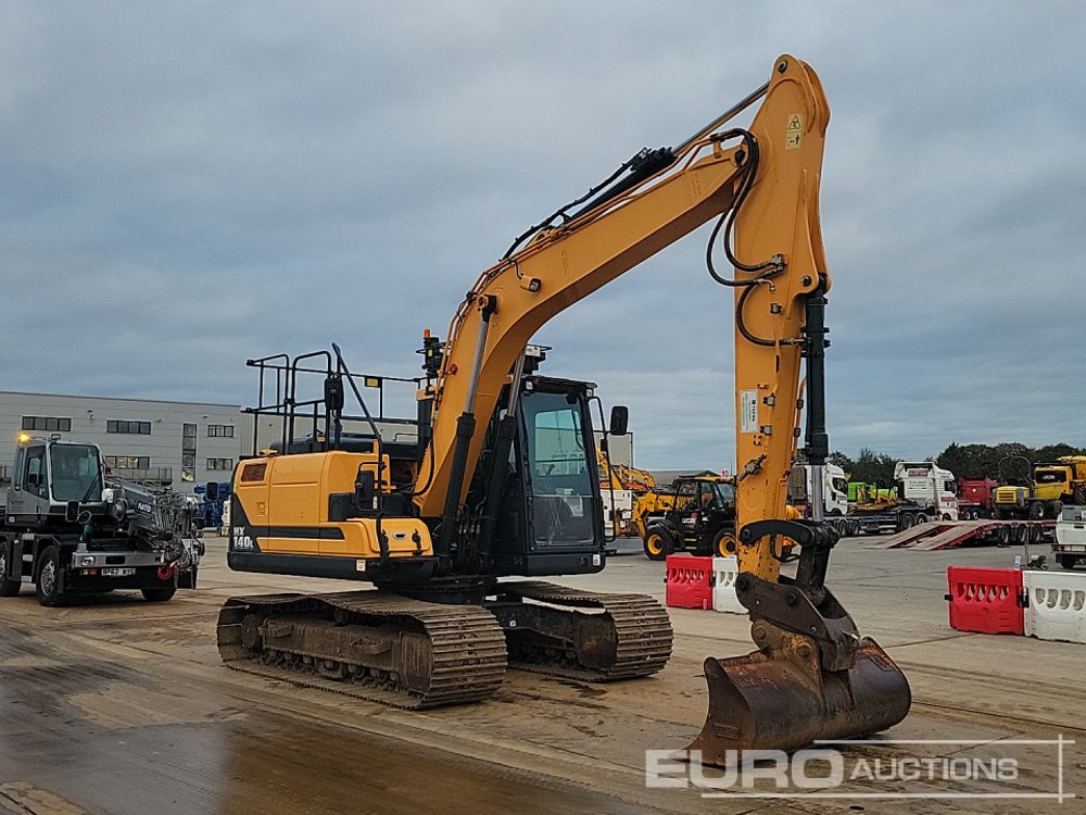 Excavadora de cadenas 2017 Hyundai HX140L: foto 7 Excavadora de cadenas 2017 Hyundai HX140L: foto 7