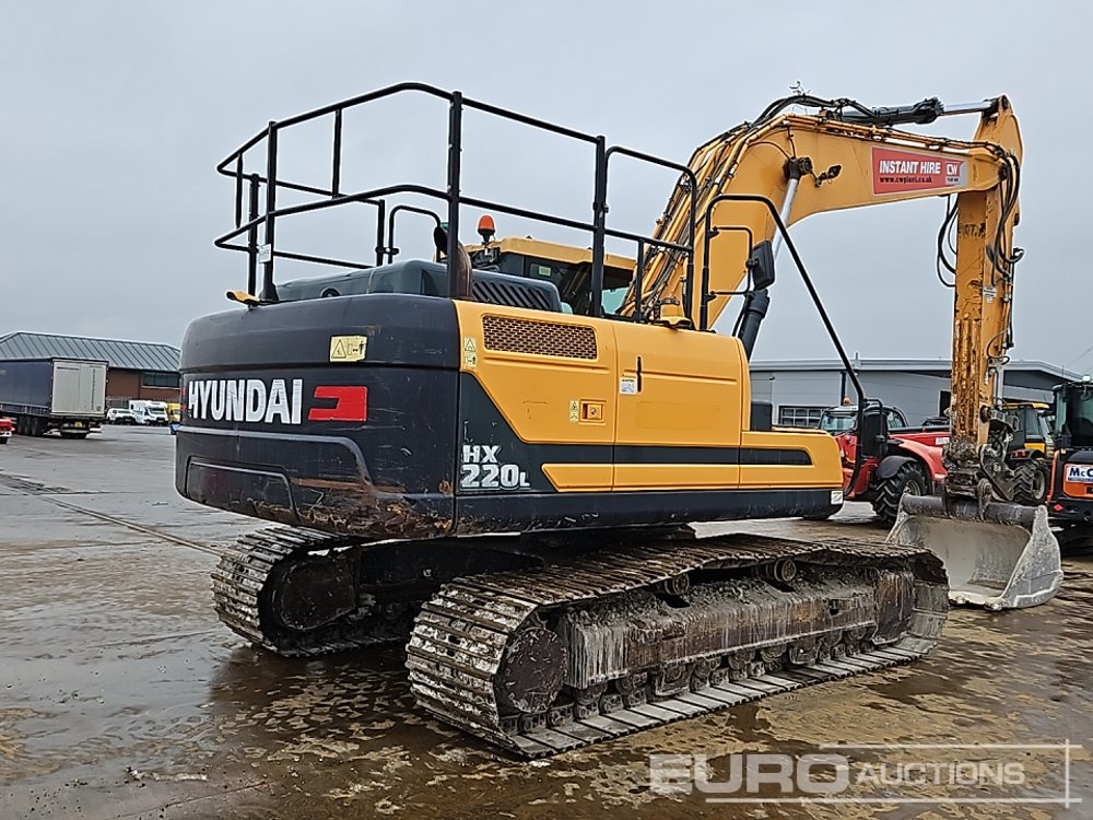 2017 Hyundai HX220L - Excavadora de cadenas: foto 5 2017 Hyundai HX220L - Excavadora de cadenas: foto 5