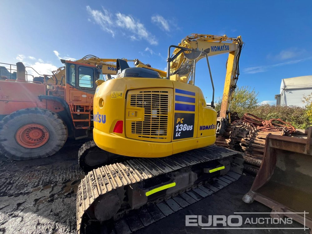 2017 Komatsu PC138US-11 - Excavadora de cadenas: foto 4 2017 Komatsu PC138US-11 - Excavadora de cadenas: foto 4
