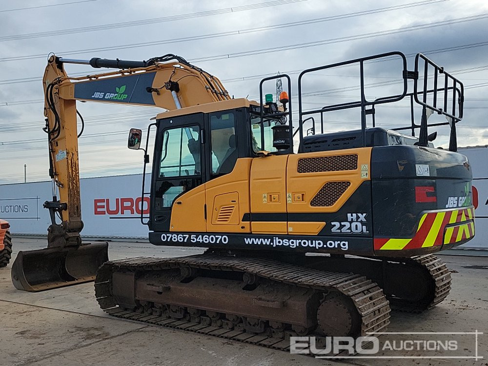 2018 Hyundai HX220L - Excavadora de cadenas: foto 3 2018 Hyundai HX220L - Excavadora de cadenas: foto 3