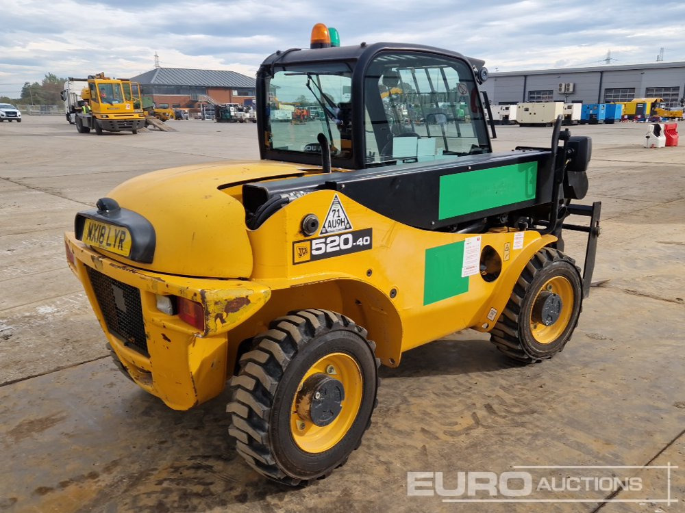 2018 JCB 520-40 - Manipulador telescópico: foto 5 2018 JCB 520-40 - Manipulador telescópico: foto 5