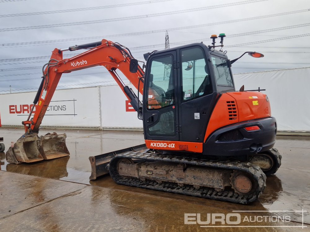2018 Kubota KX080-4 - Miniexcavadora: foto 3 2018 Kubota KX080-4 - Miniexcavadora: foto 3