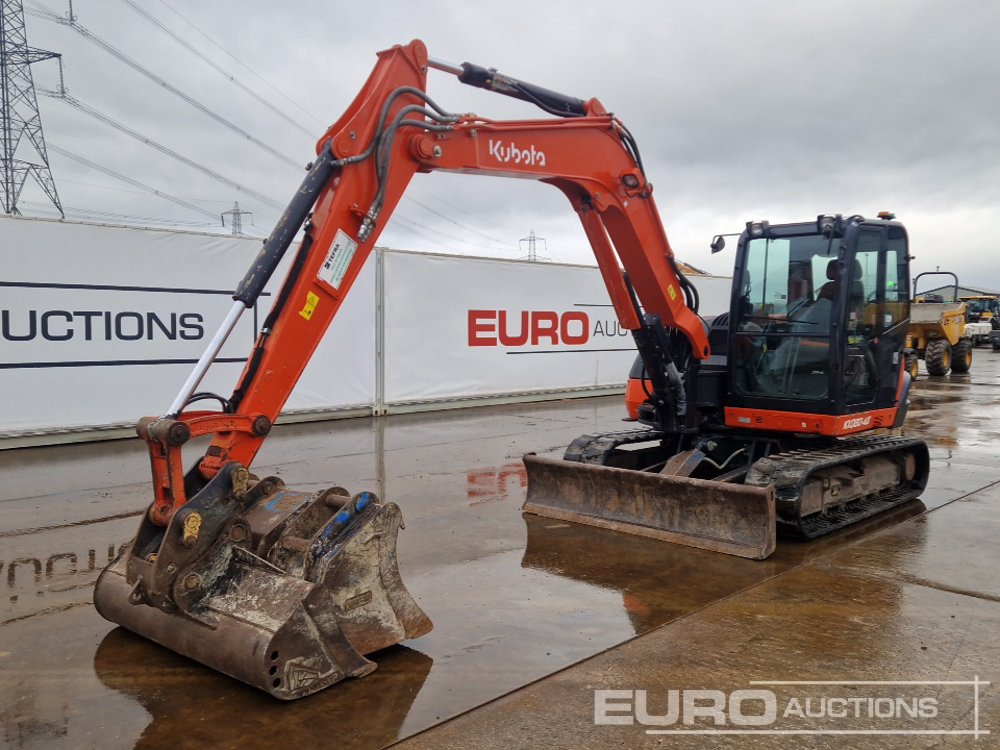 2018 Kubota KX080-4A - Miniexcavadora: foto 1 2018 Kubota KX080-4A - Miniexcavadora: foto 1