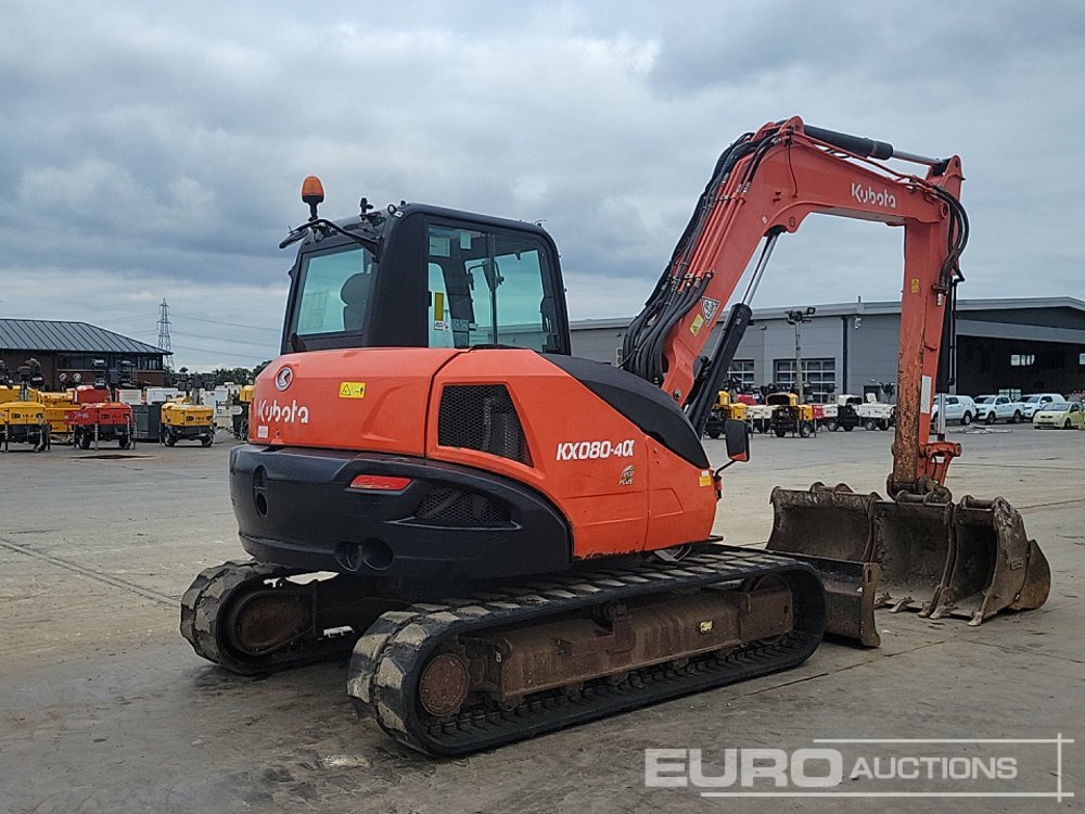 2018 Kubota KX080-4A - Miniexcavadora: foto 5 2018 Kubota KX080-4A - Miniexcavadora: foto 5