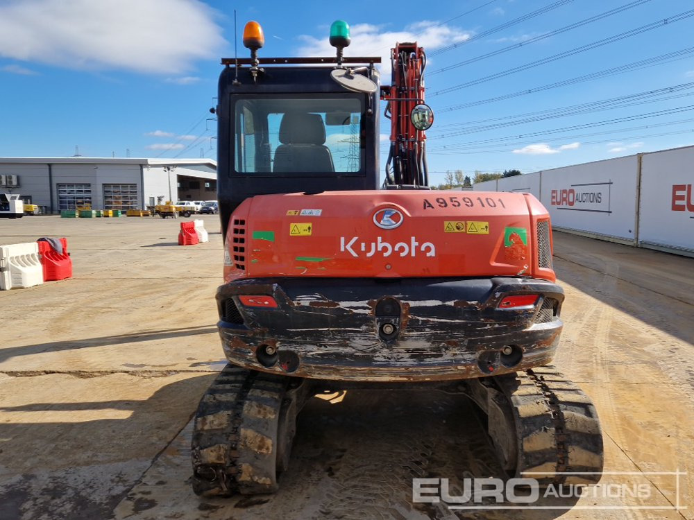 2018 Kubota KX080-4A - Miniexcavadora: foto 4 2018 Kubota KX080-4A - Miniexcavadora: foto 4