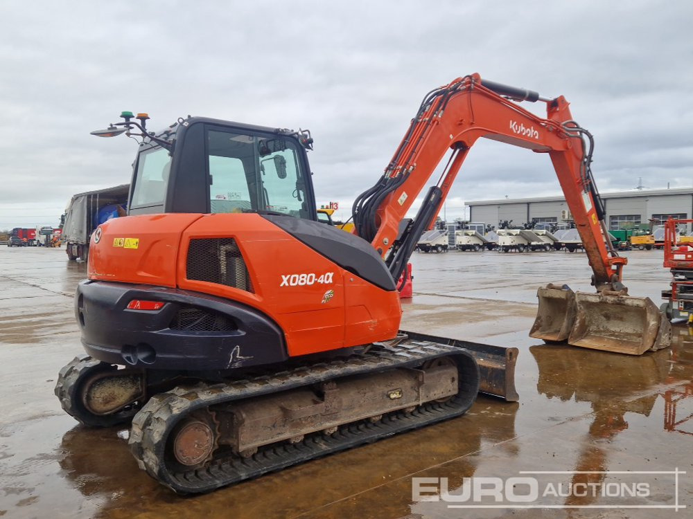 2018 Kubota KX080-4A - Miniexcavadora: foto 5 2018 Kubota KX080-4A - Miniexcavadora: foto 5