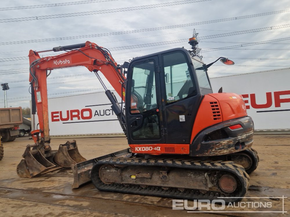 2018 Kubota KX080-4A - Miniexcavadora: foto 3 2018 Kubota KX080-4A - Miniexcavadora: foto 3
