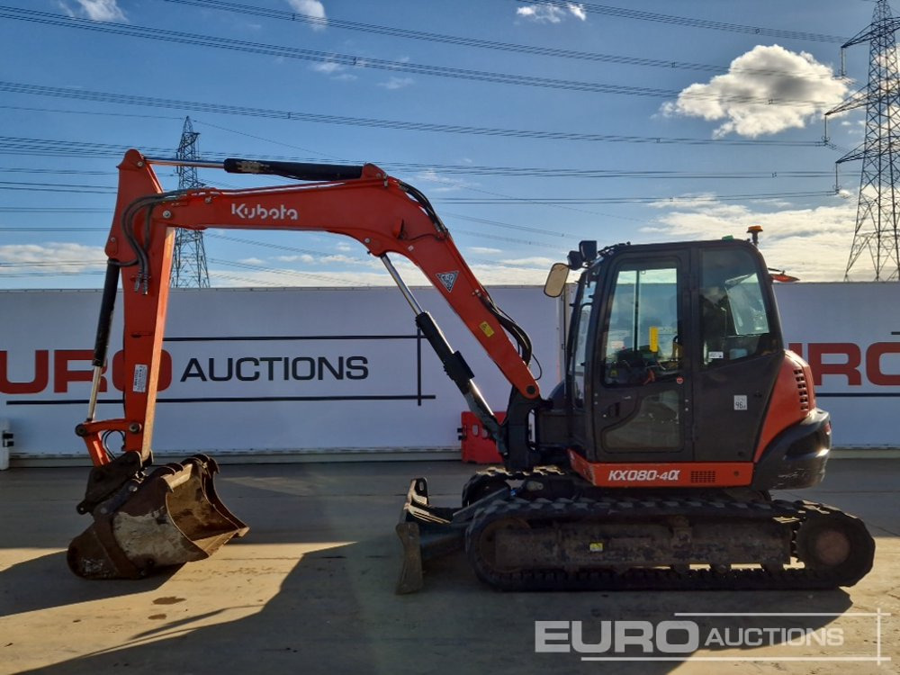 2018 Kubota KX080-4A - Miniexcavadora: foto 2 2018 Kubota KX080-4A - Miniexcavadora: foto 2