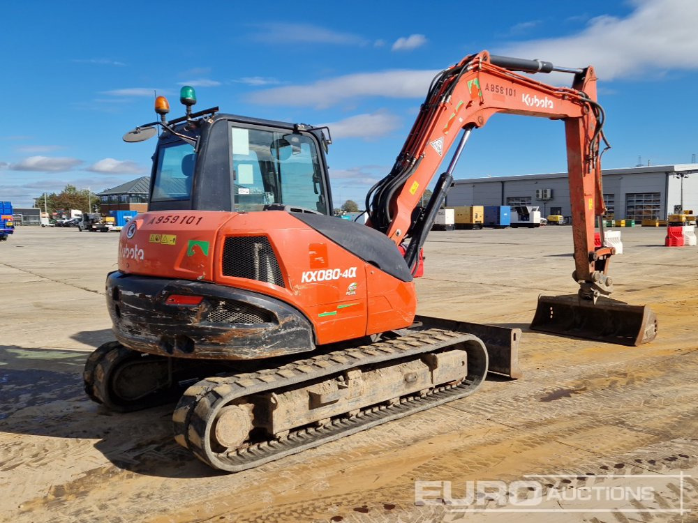 2018 Kubota KX080-4A - Miniexcavadora: foto 5 2018 Kubota KX080-4A - Miniexcavadora: foto 5