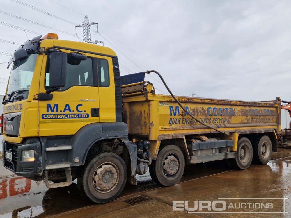 2018 MAN TGS 35.420 - Camión volquete: foto 1 2018 MAN TGS 35.420 - Camión volquete: foto 1