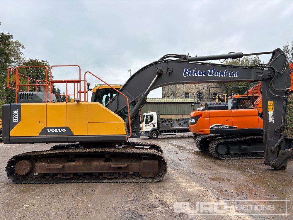 2018 Volvo EC220EL - Excavadora de cadenas: foto 5 2018 Volvo EC220EL - Excavadora de cadenas: foto 5
