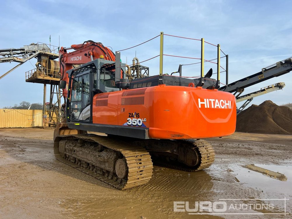 2019 Hitachi ZX350 LCN-6 700mm Pads, CV, QH, Piped, AUX, Demo Cage - Excavadora de cadenas: foto 5 2019 Hitachi ZX350 LCN-6 700mm Pads, CV, QH, Piped, AUX, Demo Cage - Excavadora de cadenas: foto 5
