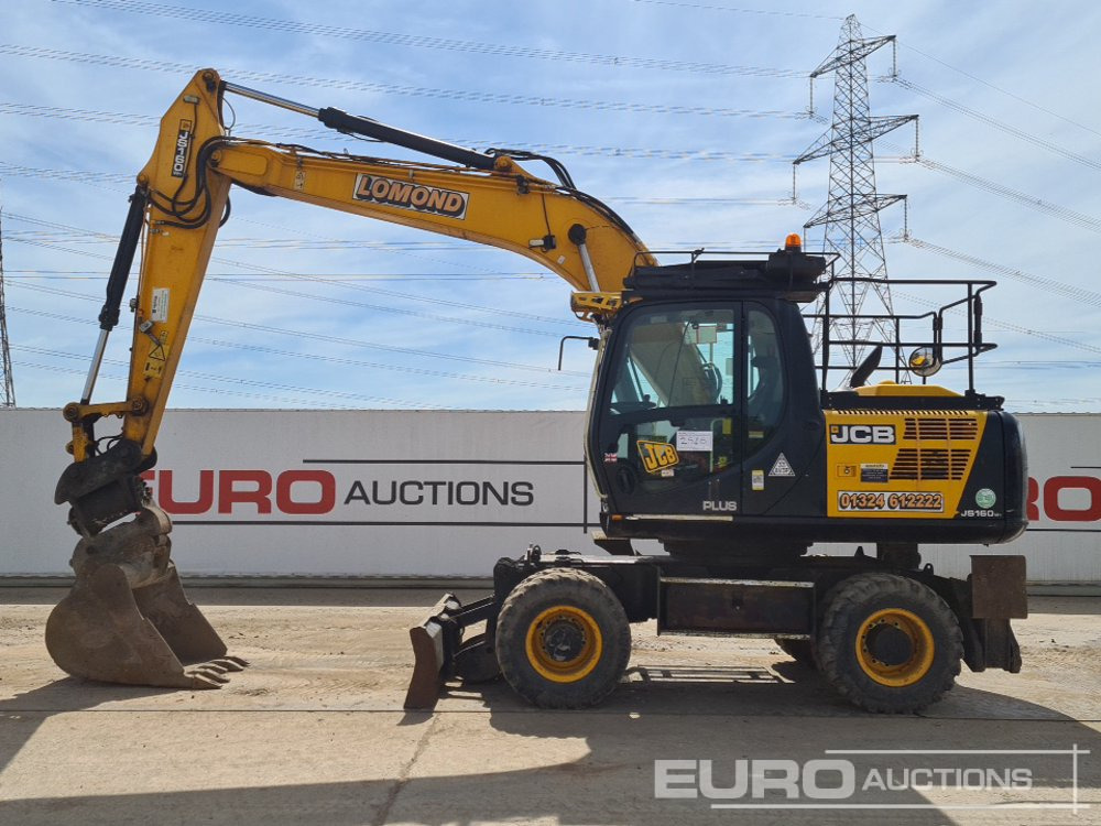 2019 JCB JS160W - Excavadora de ruedas: foto 2 2019 JCB JS160W - Excavadora de ruedas: foto 2