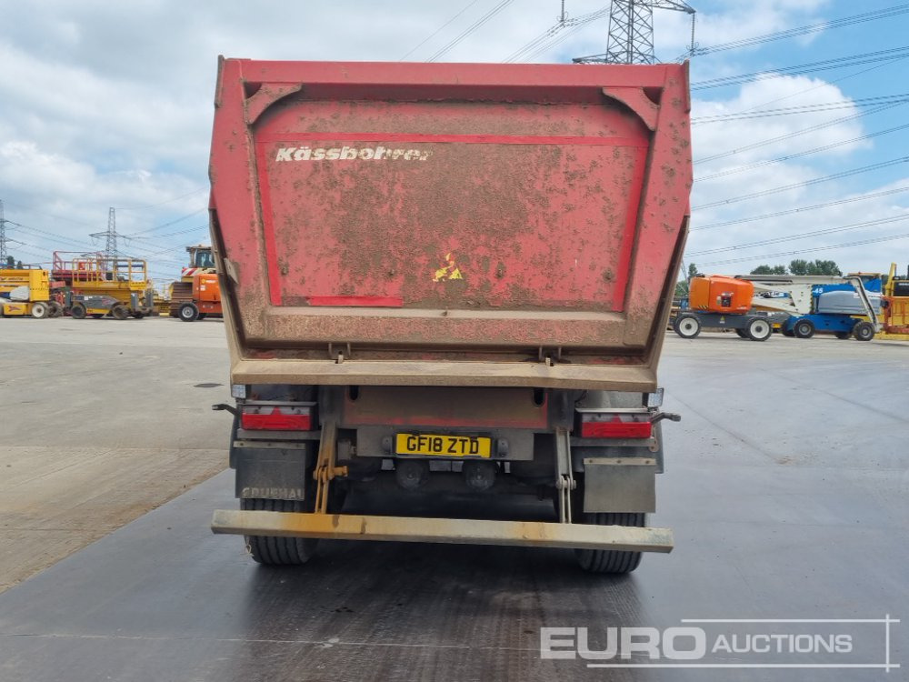 2019 KASBOHRER Tri Axle Tipping Trailer, Easy Sheet, Lift Axle - Semirremolque volquete: foto 4 2019 KASBOHRER Tri Axle Tipping Trailer, Easy Sheet, Lift Axle - Semirremolque volquete: foto 4