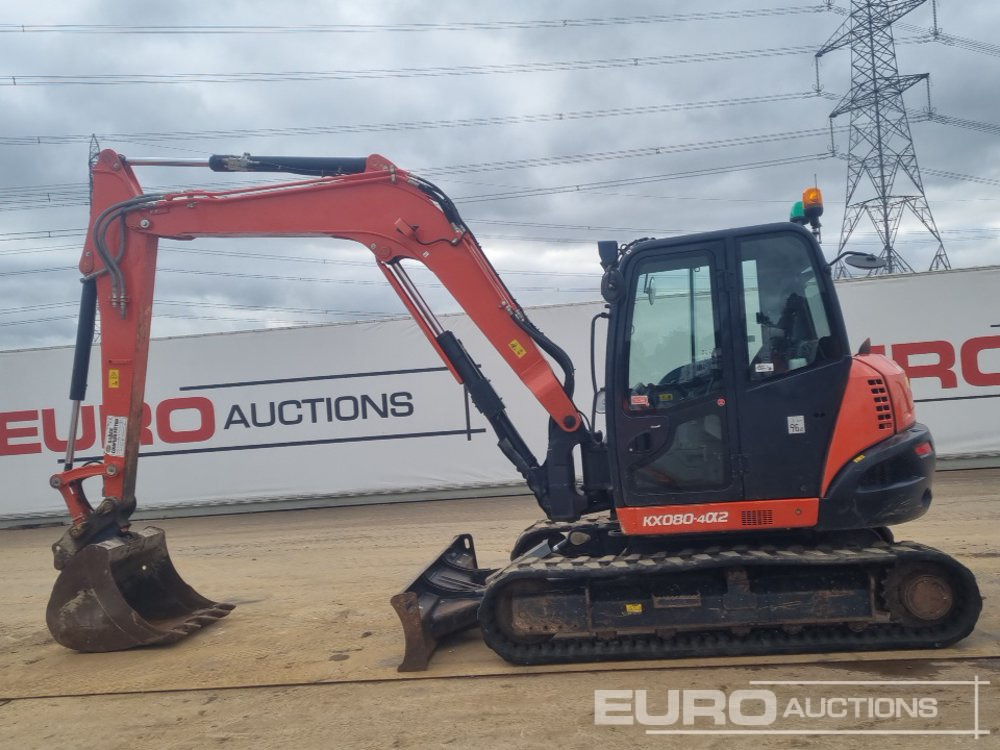2019 Kubota KX080-4A2 - Miniexcavadora: foto 2 2019 Kubota KX080-4A2 - Miniexcavadora: foto 2