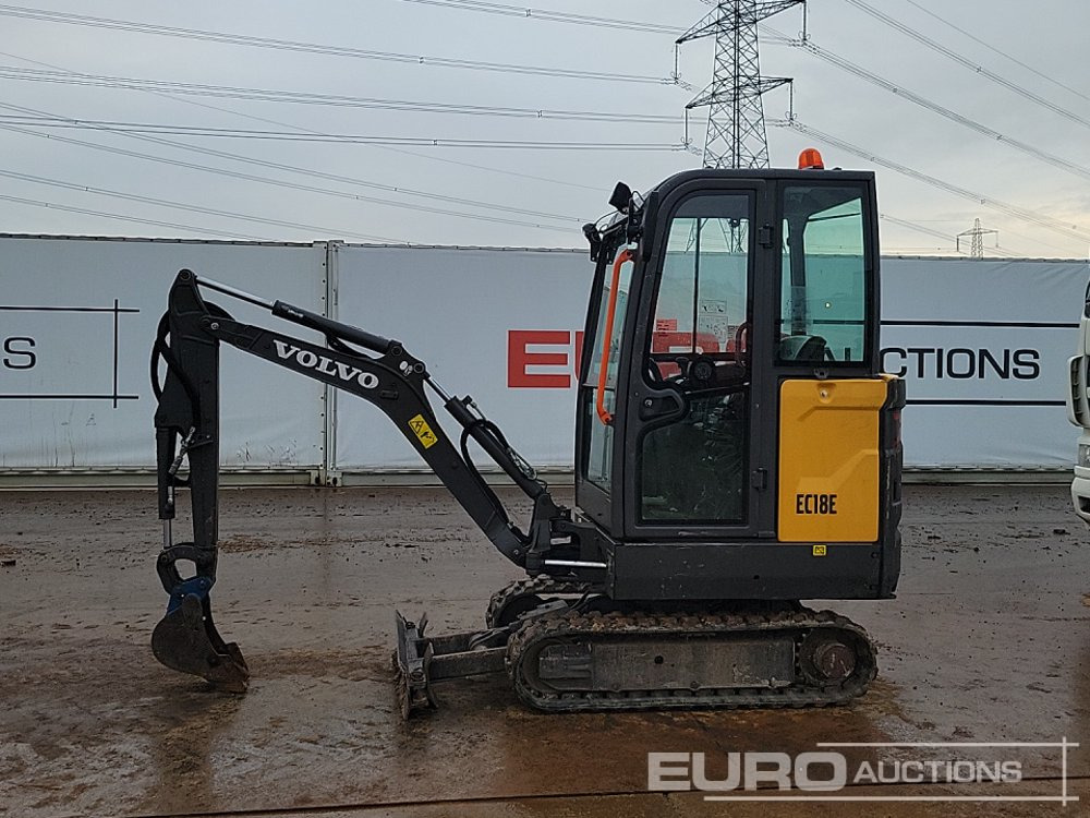 2019 Volvo EC18E - Miniexcavadora: foto 2 2019 Volvo EC18E - Miniexcavadora: foto 2