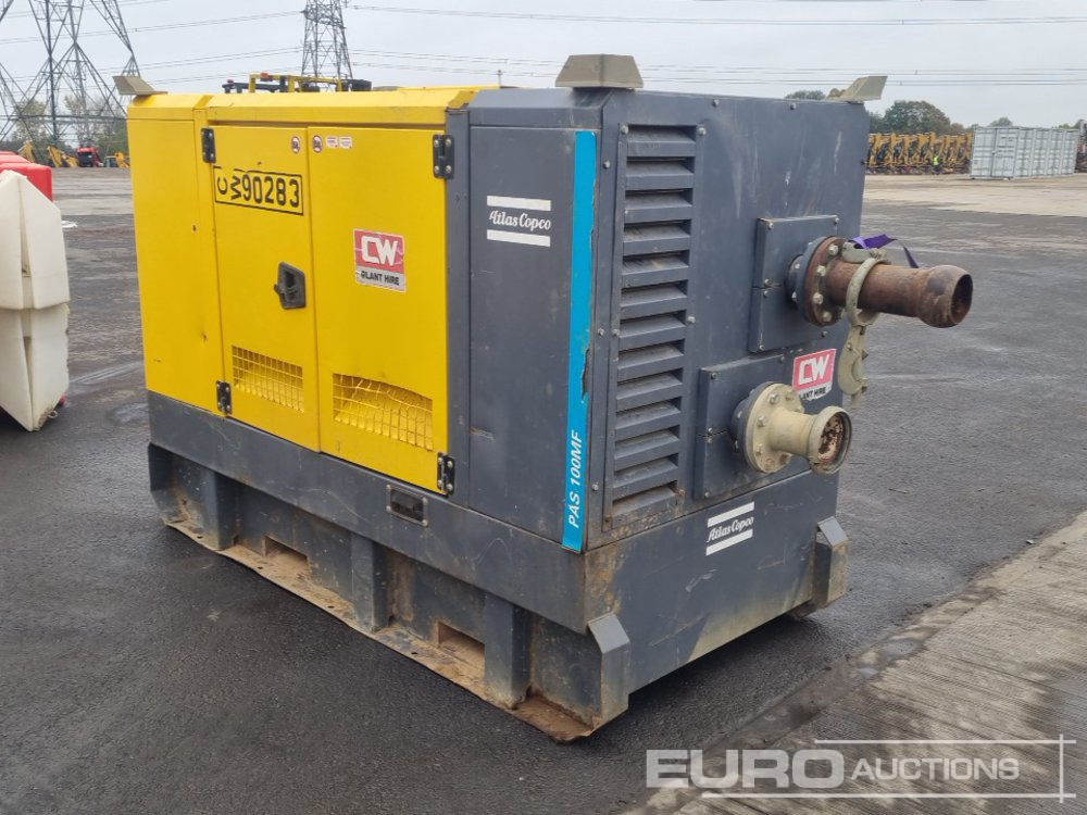2020 Atlas Copco PAS 100 MF 250 CNP - Bomba de agua: foto 5 2020 Atlas Copco PAS 100 MF 250 CNP - Bomba de agua: foto 5