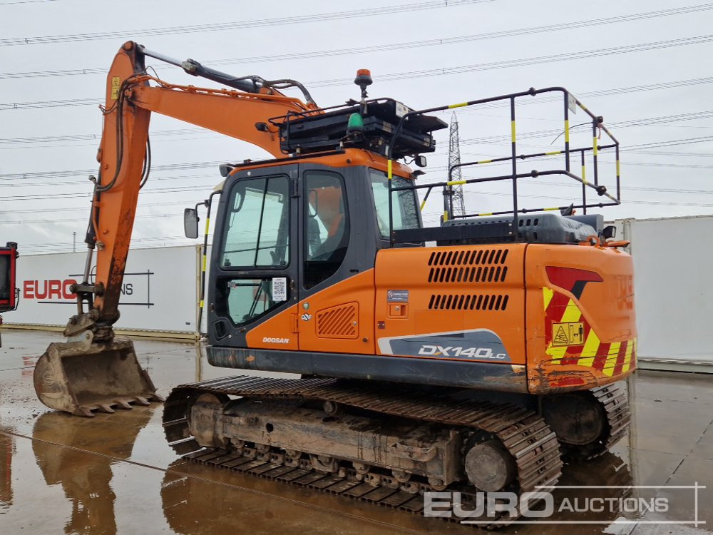 2021 Doosan DX140LC-5 - Excavadora de cadenas: foto 3 2021 Doosan DX140LC-5 - Excavadora de cadenas: foto 3