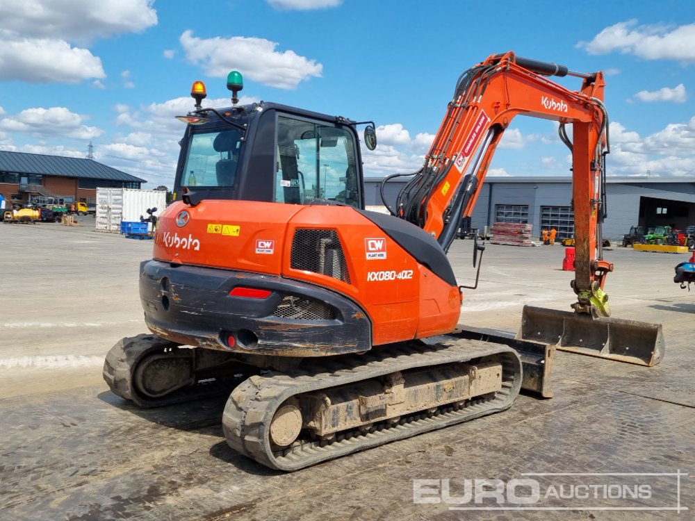 2021 Kubota KX080-4A2 - Miniexcavadora: foto 5 2021 Kubota KX080-4A2 - Miniexcavadora: foto 5