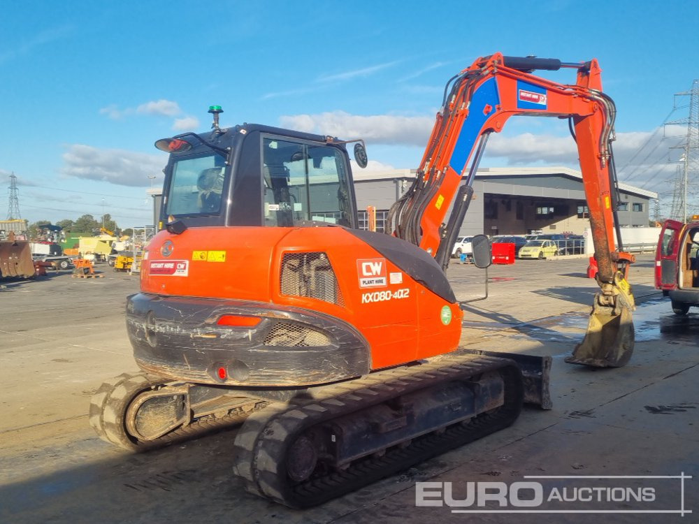 2021 Kubota KX080-4A2 - Miniexcavadora: foto 5 2021 Kubota KX080-4A2 - Miniexcavadora: foto 5