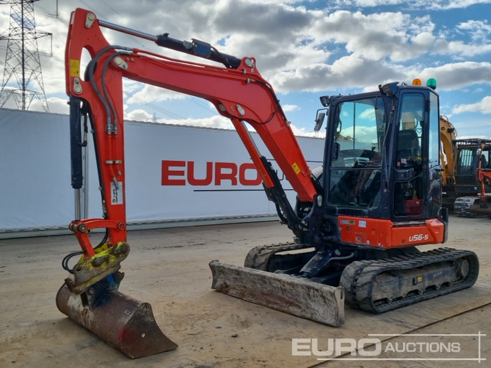 2021 Kubota U56-5 - Miniexcavadora: foto 1 2021 Kubota U56-5 - Miniexcavadora: foto 1