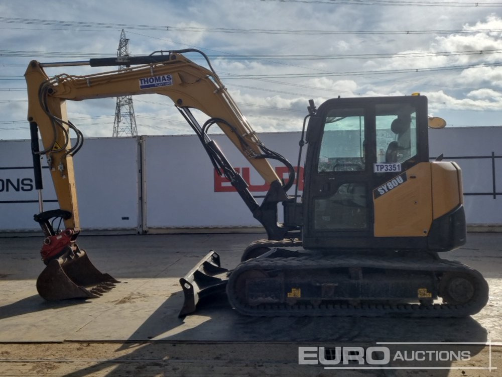 2021 Sany SY80U - Miniexcavadora: foto 2 2021 Sany SY80U - Miniexcavadora: foto 2