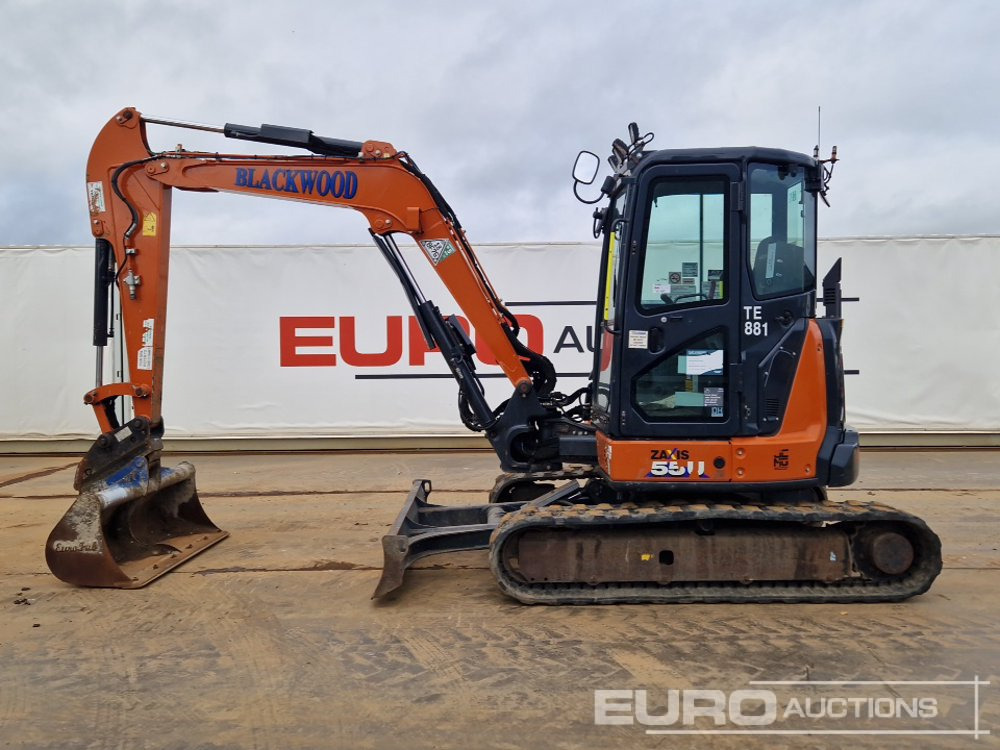 2022 Hitachi ZX55U-6 CLR - Miniexcavadora: foto 2 2022 Hitachi ZX55U-6 CLR - Miniexcavadora: foto 2