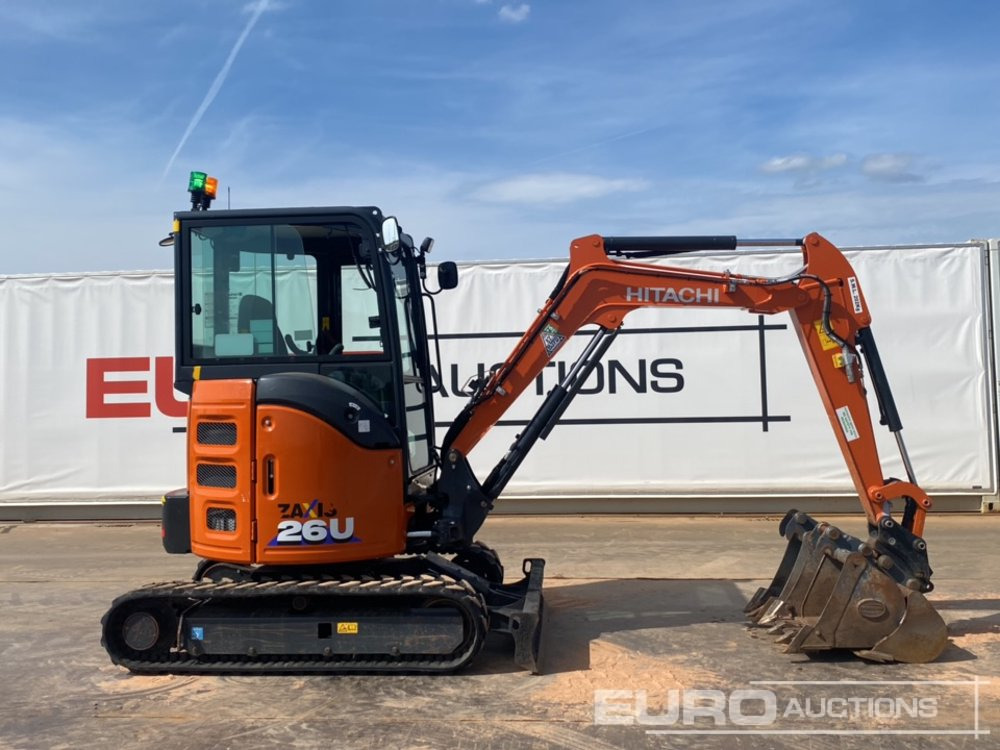 Miniexcavadora 2024 Hitachi ZX26U-6 CLR: foto 6