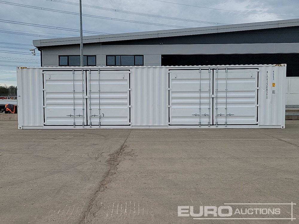 2025 40' x 8' High Cube Container, 2 Side Doors, 1 End Door (Cannot Be Reconsigned) - Contenedor marítimo: foto 2 2025 40' x 8' High Cube Container, 2 Side Doors, 1 End Door (Cannot Be Reconsigned) - Contenedor marítimo: foto 2