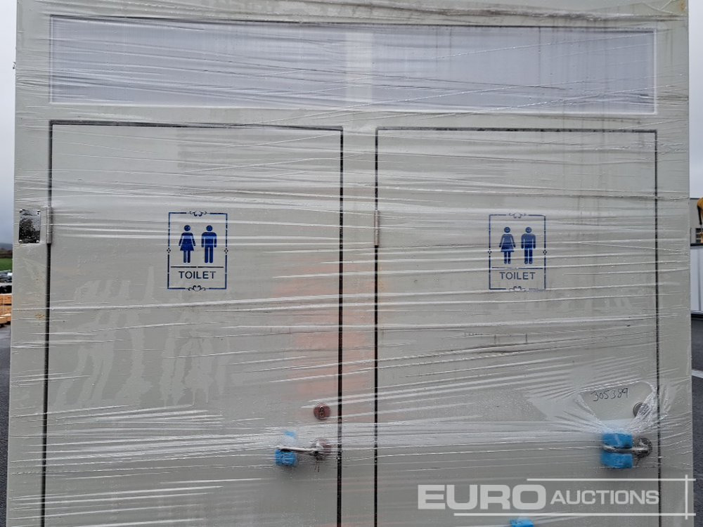 6' 6" x 4' Double Steel Toilet (Cannot Be Reconsigned) - Contenedor marítimo: foto 5 6' 6" x 4' Double Steel Toilet (Cannot Be Reconsigned) - Contenedor marítimo: foto 5