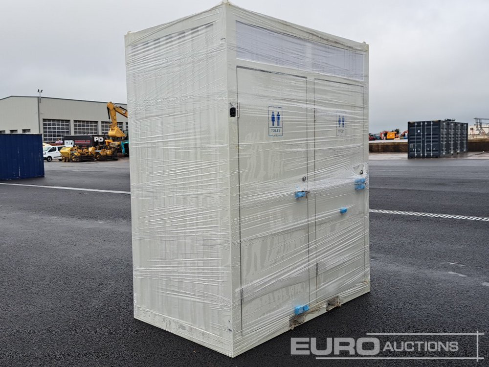 6' 6" x 4' Double Steel Toilet (Cannot Be Reconsigned) - Contenedor marítimo: foto 4 6' 6" x 4' Double Steel Toilet (Cannot Be Reconsigned) - Contenedor marítimo: foto 4