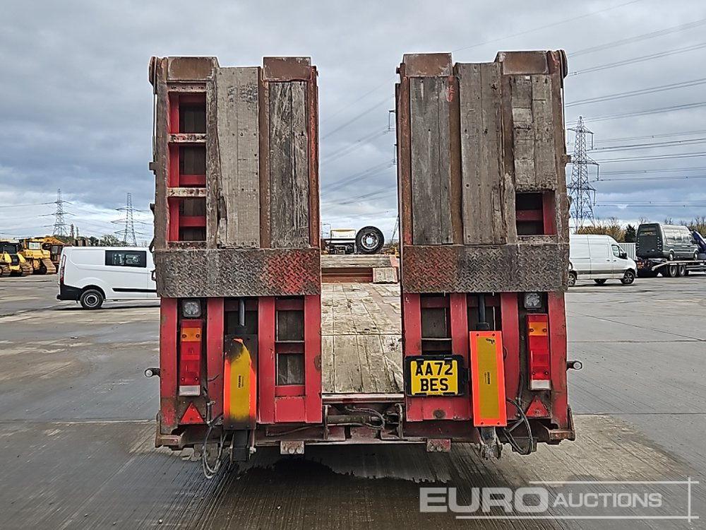 Andover Tri Axle Step Frame Low Loader, Winch, Hydraulic Fliptoe Ramps - Semirremolque góndola rebajadas: foto 4 Andover Tri Axle Step Frame Low Loader, Winch, Hydraulic Fliptoe Ramps - Semirremolque góndola rebajadas: foto 4