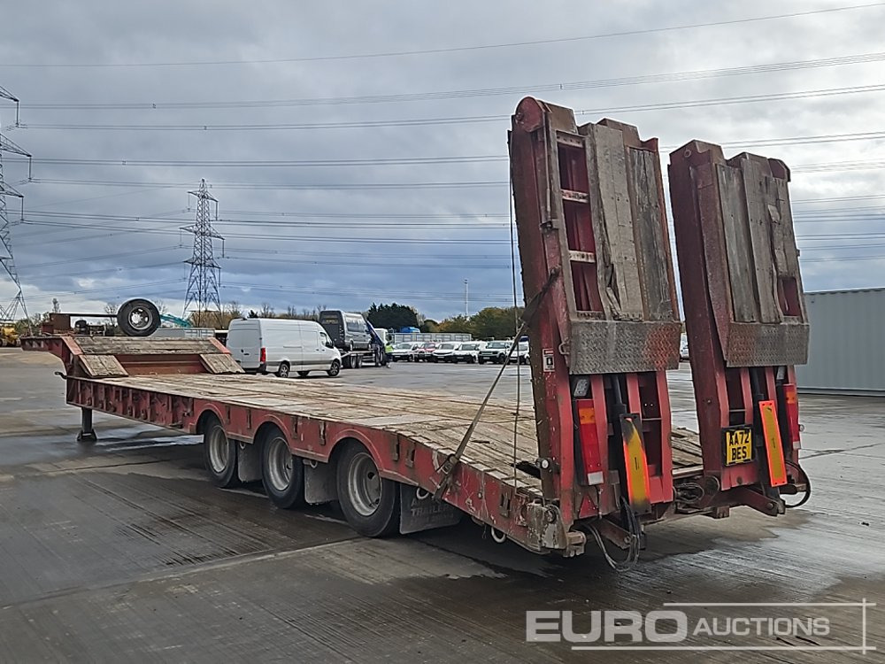 Andover Tri Axle Step Frame Low Loader, Winch, Hydraulic Fliptoe Ramps - Semirremolque góndola rebajadas: foto 3 Andover Tri Axle Step Frame Low Loader, Winch, Hydraulic Fliptoe Ramps - Semirremolque góndola rebajadas: foto 3