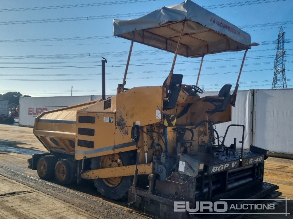 BGP 210 V 2548 - Pavimentadora de asfalto: foto 5 BGP 210 V 2548 - Pavimentadora de asfalto: foto 5