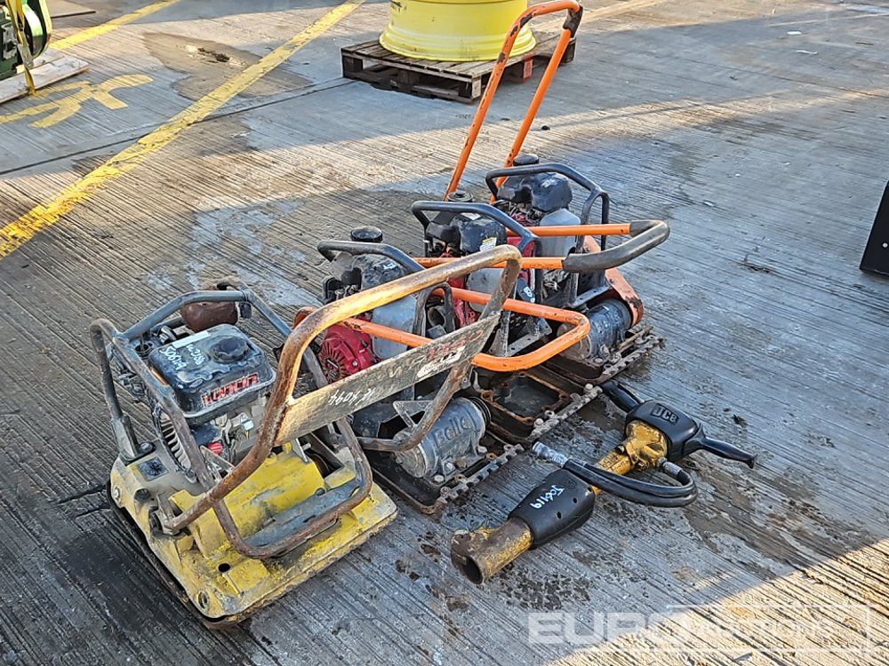 Belle LC3251 Petrol Compaction Plate, Honda Engine (3 of), Wacker Neuson WP1550A Petrol Compaction Plate (Parts Missing), JCB Hydraulic Handheld Breaker - Construcción de carreteras: foto 5 Belle LC3251 Petrol Compaction Plate, Honda Engine (3 of), Wacker Neuson WP1550A Petrol Compaction Plate (Parts Missing), JCB Hydraulic Handheld Breaker - Construcción de carreteras: foto 5