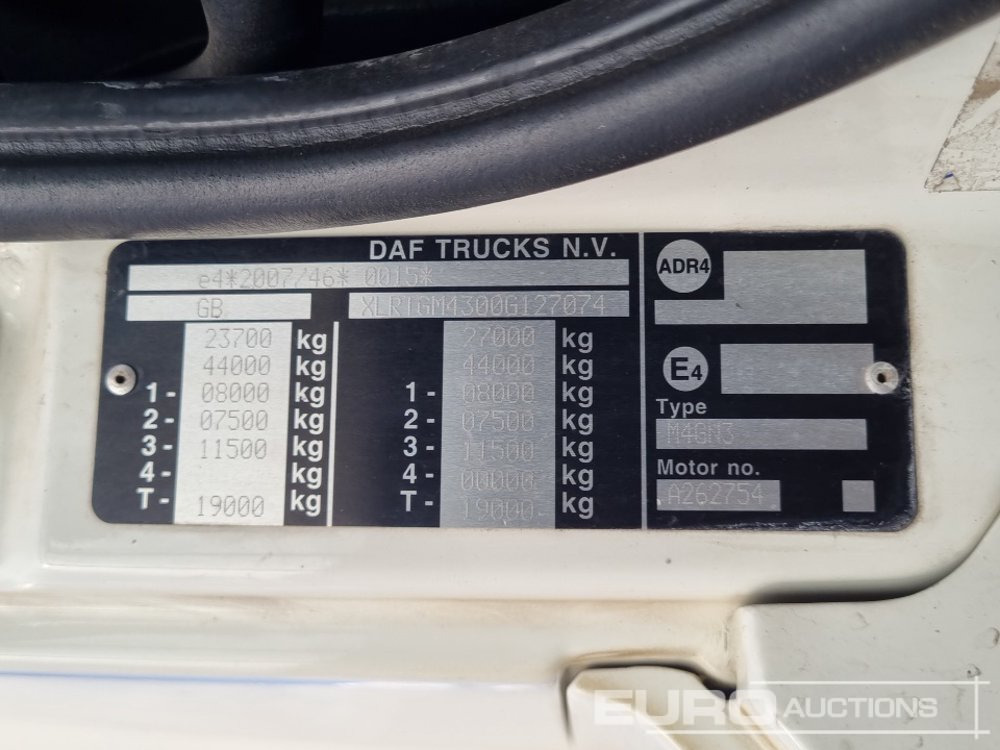 2017 DAF CF460 - Cabeza tractora: foto 1 2017 DAF CF460 - Cabeza tractora: foto 1
