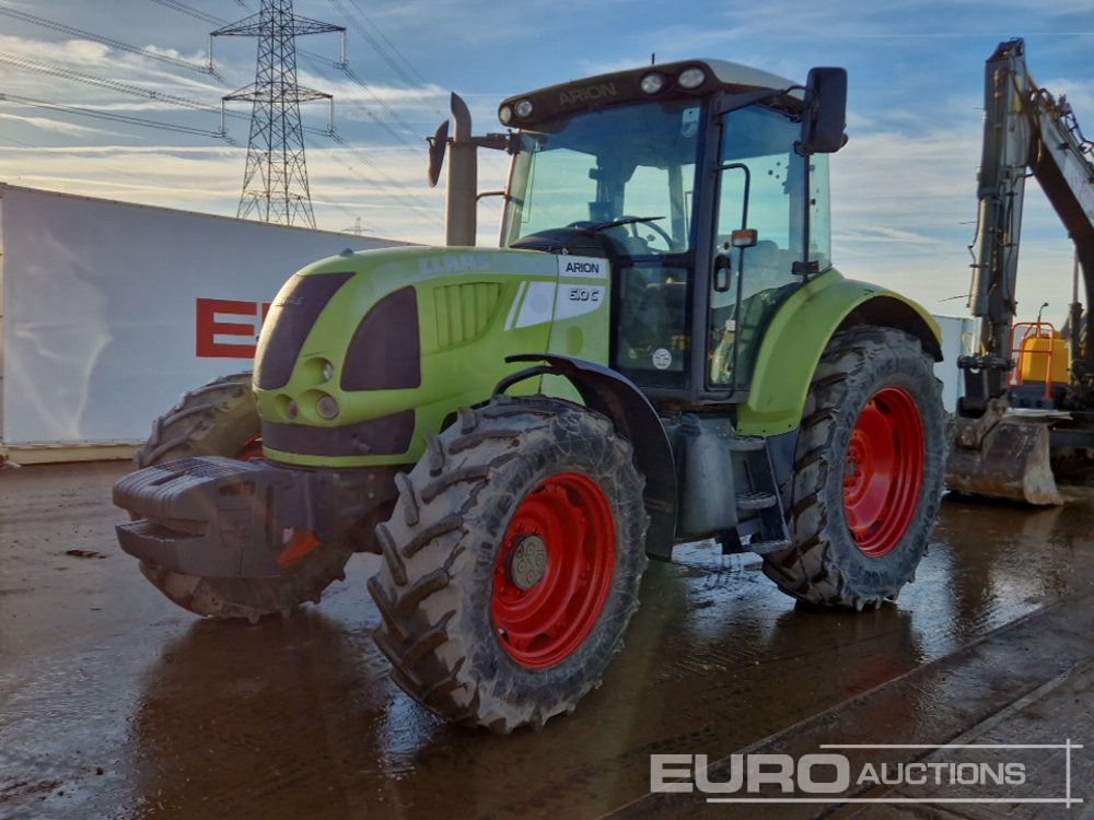 Claas Arion 610C - Tractor: foto 1 Claas Arion 610C - Tractor: foto 1