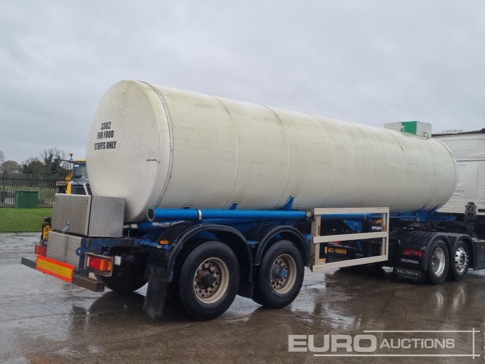 Clayton Twin Axle Tanker Trailer, Rear Steer, Stainless Steel Tank (Plating Certificate Available) - Semirremolque cisterna: foto 5 Clayton Twin Axle Tanker Trailer, Rear Steer, Stainless Steel Tank (Plating Certificate Available) - Semirremolque cisterna: foto 5