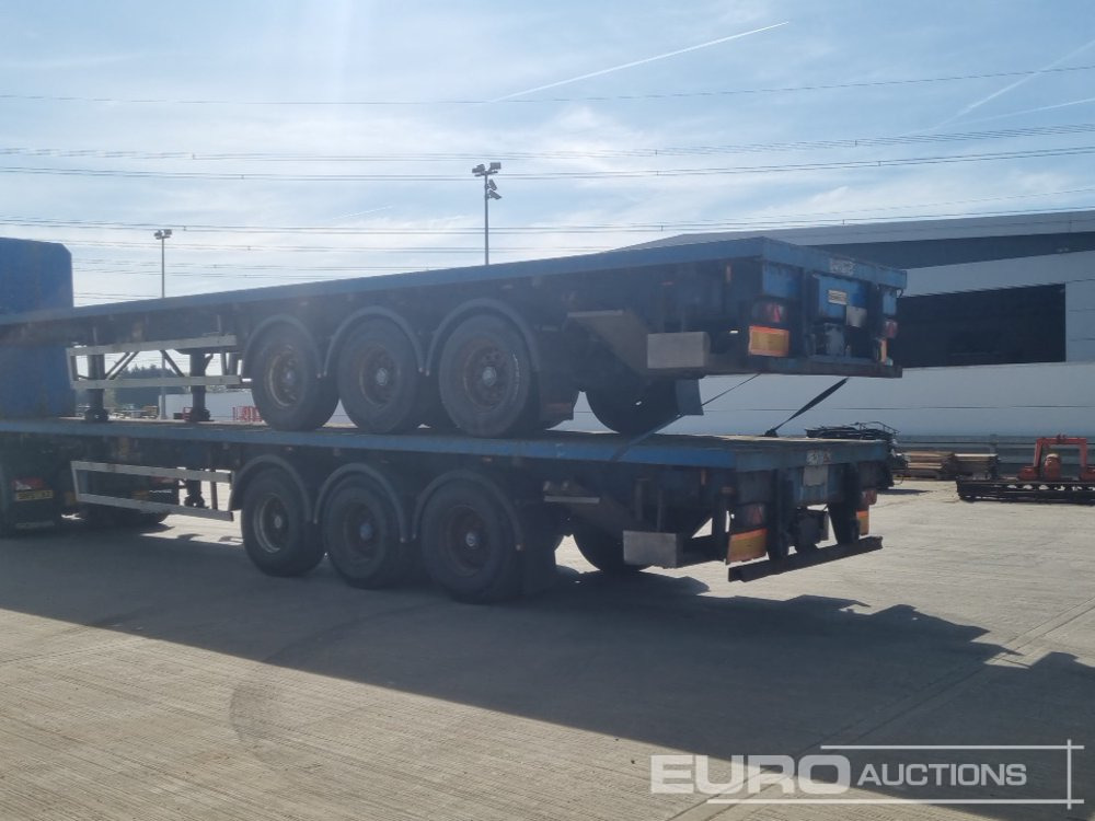 Dennison Tri Axle Flat Bed Trailer (2 of) - Semirremolque plataforma/ Caja abierta: foto 3 Dennison Tri Axle Flat Bed Trailer (2 of) - Semirremolque plataforma/ Caja abierta: foto 3