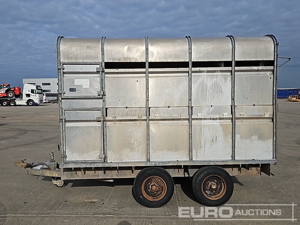 Gamic Trailers Twin Axle Animal Trailer, Ramp - Remolque porta maquinaria: foto 2 Gamic Trailers Twin Axle Animal Trailer, Ramp - Remolque porta maquinaria: foto 2