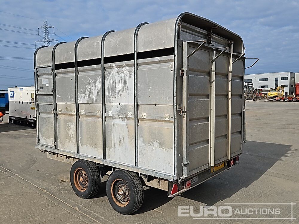 Gamic Trailers Twin Axle Animal Trailer, Ramp - Remolque porta maquinaria: foto 3 Gamic Trailers Twin Axle Animal Trailer, Ramp - Remolque porta maquinaria: foto 3