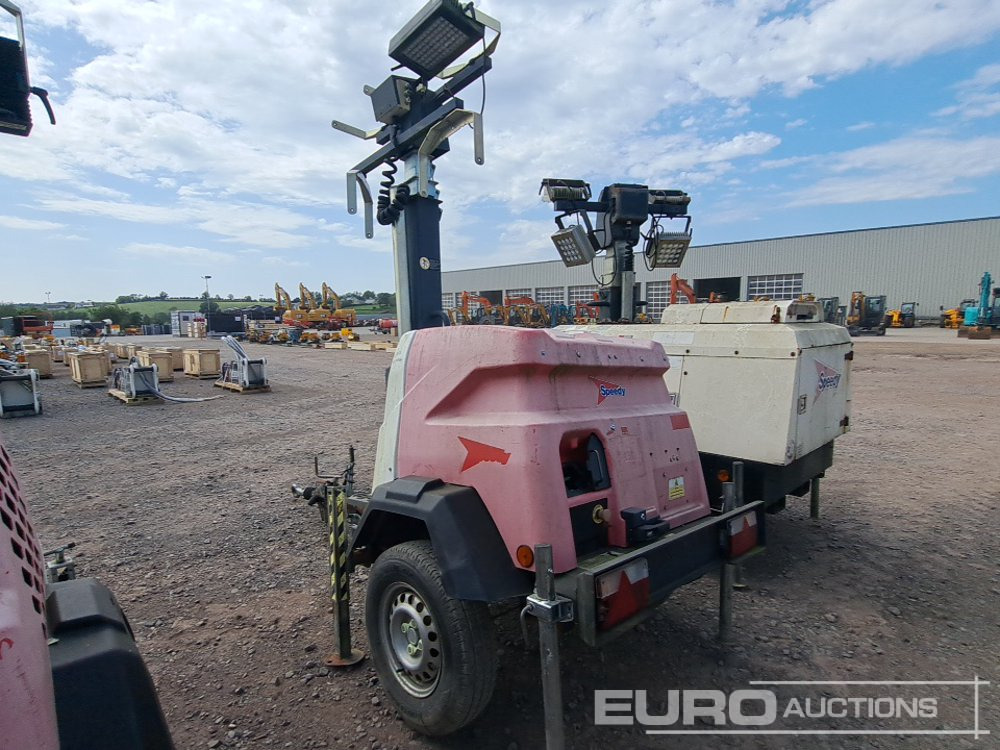 Generac VB9+ Single Axle LED Lighting Tower, Kubota Engine (Spares) - Torre de iluminación: foto 3 Generac VB9+ Single Axle LED Lighting Tower, Kubota Engine (Spares) - Torre de iluminación: foto 3