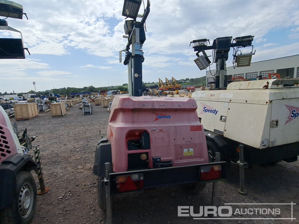 Generac VB9+ Single Axle LED Lighting Tower, Kubota Engine (Spares) - Torre de iluminación: foto 4 Generac VB9+ Single Axle LED Lighting Tower, Kubota Engine (Spares) - Torre de iluminación: foto 4