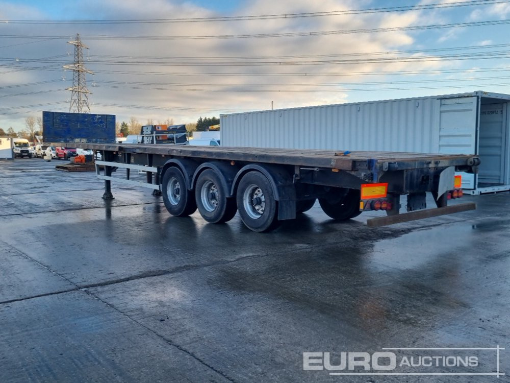 Haldex Tri Axle Flatbed Trailer - Semirremolque plataforma/ Caja abierta: foto 3 Haldex Tri Axle Flatbed Trailer - Semirremolque plataforma/ Caja abierta: foto 3