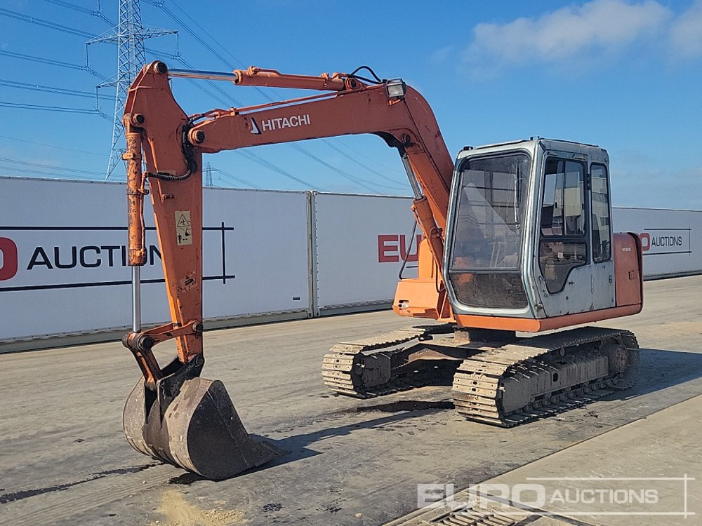 Hitachi EX60-3 - Miniexcavadora: foto 1 Hitachi EX60-3 - Miniexcavadora: foto 1
