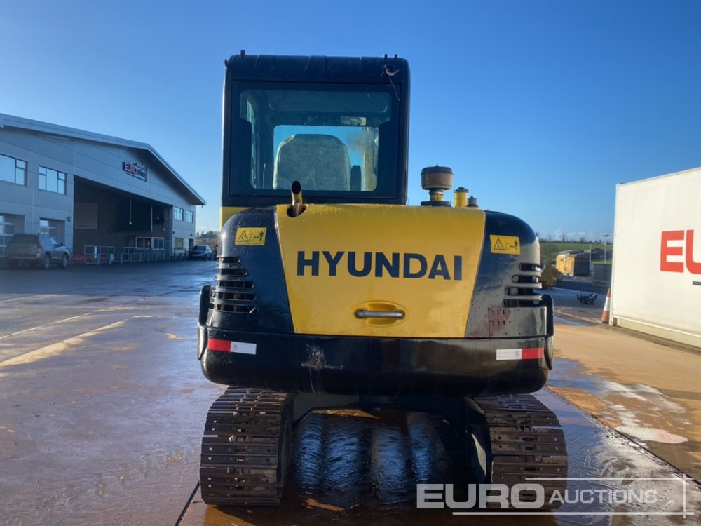 Hyundai R60-7 - Miniexcavadora: foto 4 Hyundai R60-7 - Miniexcavadora: foto 4