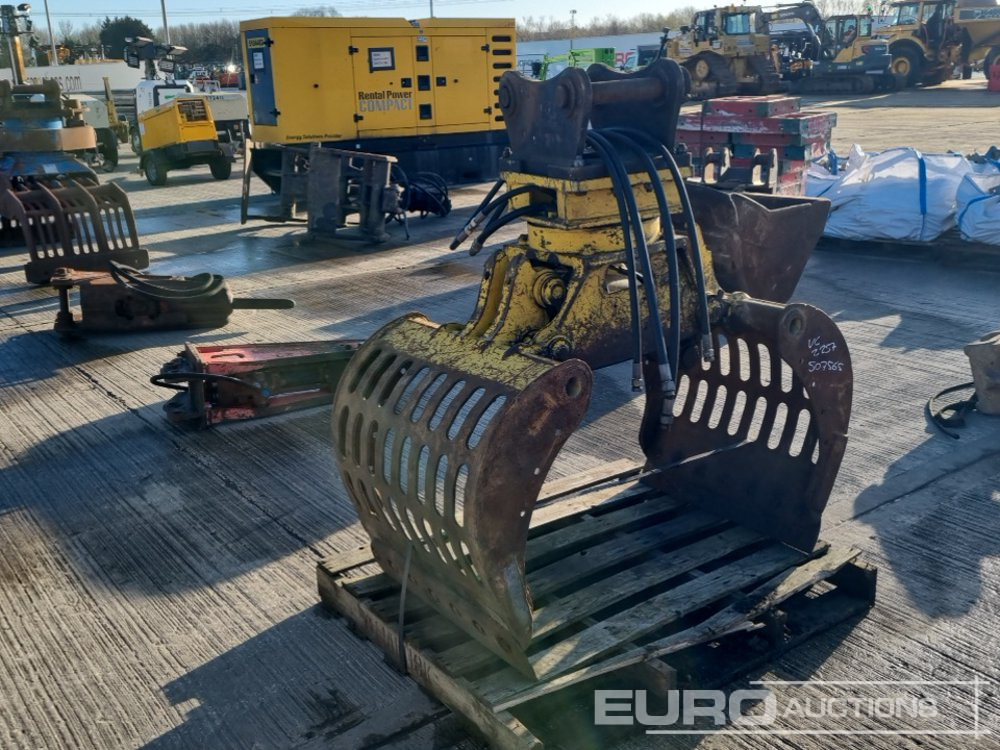 Atlas Copco Hydraulic Rotating Selector Grab 50mm Pin to suit 6-8 Ton Excavator - Implemento para Excavadora: foto 5 Atlas Copco Hydraulic Rotating Selector Grab 50mm Pin to suit 6-8 Ton Excavator - Implemento para Excavadora: foto 5