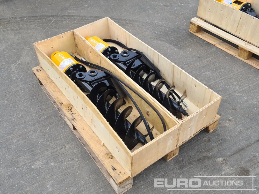 Unused 2025 Hydraulic 200mm Auger Flight & Drive 25mm Pin to suit Mini Excavator (2 of) - Implemento para Excavadora: foto 5 Unused 2025 Hydraulic 200mm Auger Flight & Drive 25mm Pin to suit Mini Excavator (2 of) - Implemento para Excavadora: foto 5