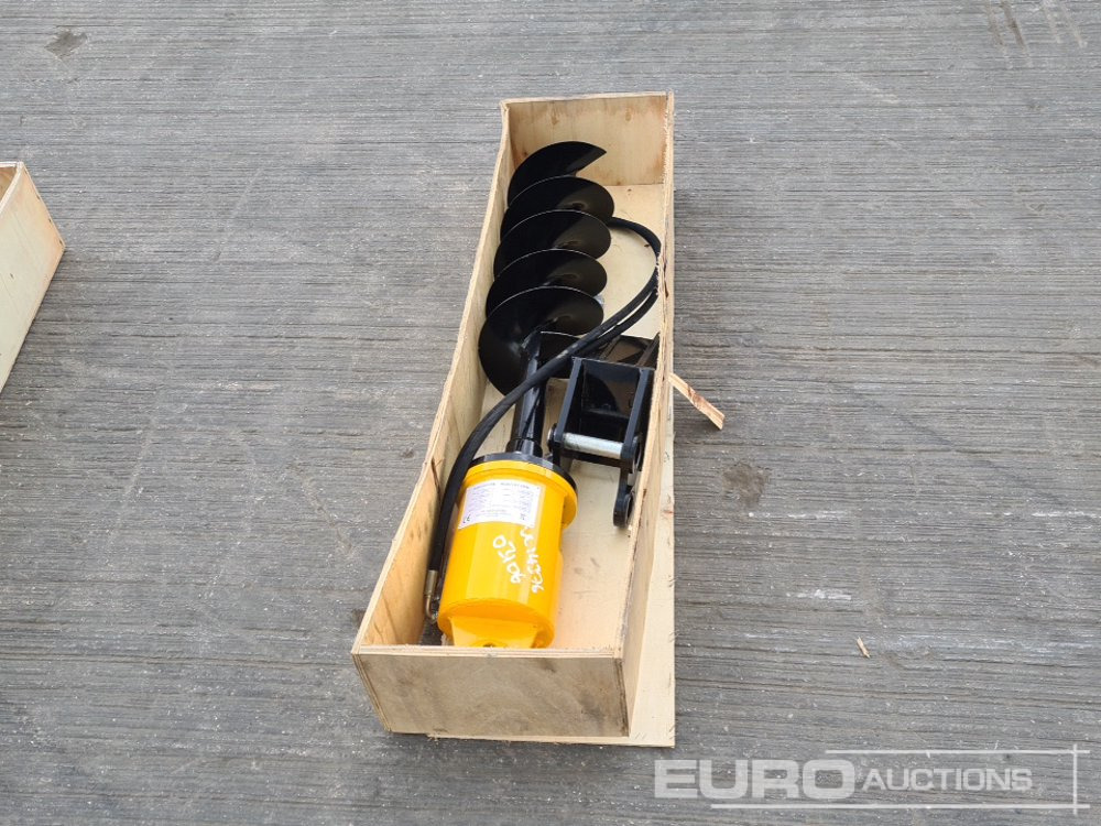 Unused 2025 Hydraulic 200mm Auger Flight & Drive 25mm Pin to suit Mini Excavator - Implemento para Excavadora: foto 4 Unused 2025 Hydraulic 200mm Auger Flight & Drive 25mm Pin to suit Mini Excavator - Implemento para Excavadora: foto 4
